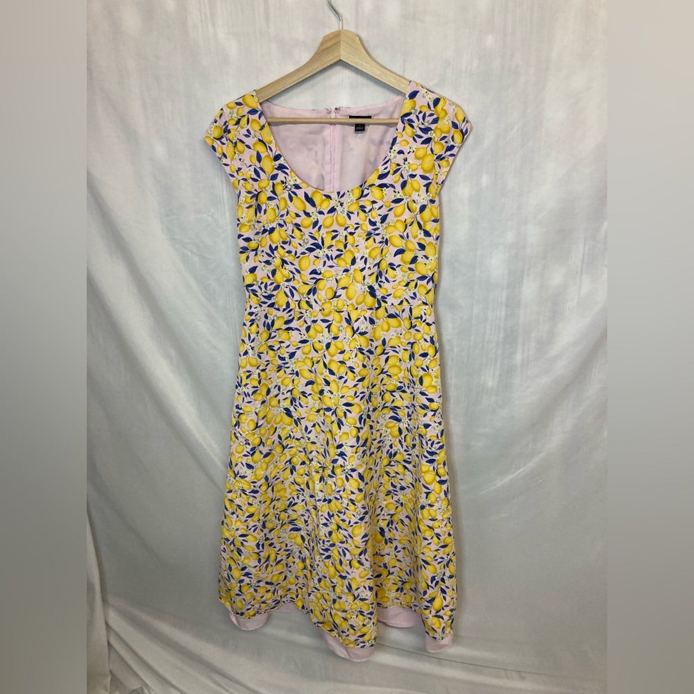 Ann Taylor lemon dress